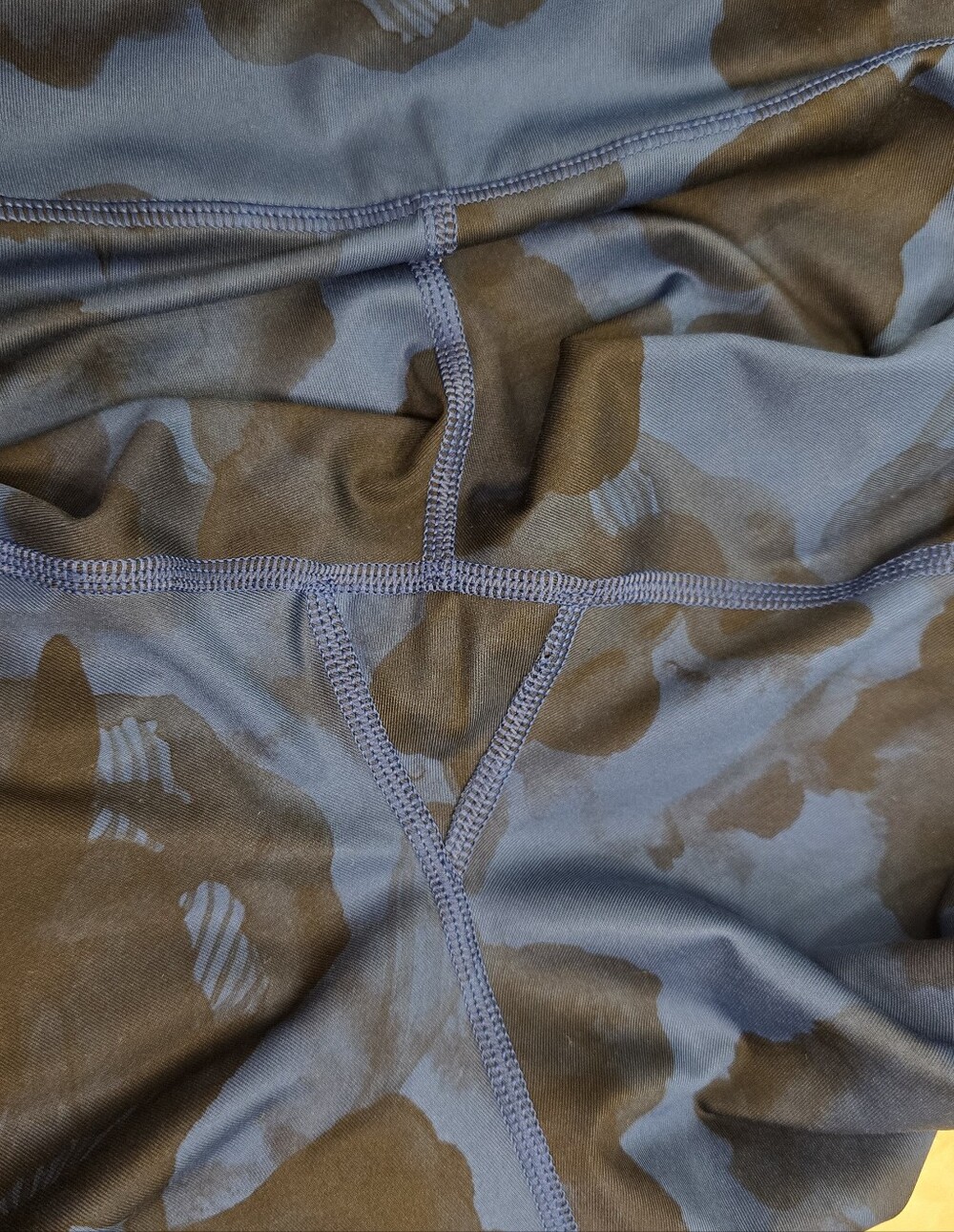 Lululemon Wunder Under Pant Full-On Luxtreme Jumbo Inky Floral Black Inkwell 10 - Picture 7 of 9